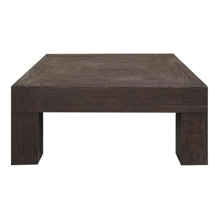Moes Home – Evander Coffee Table Rustic Brown – VL-1058-03