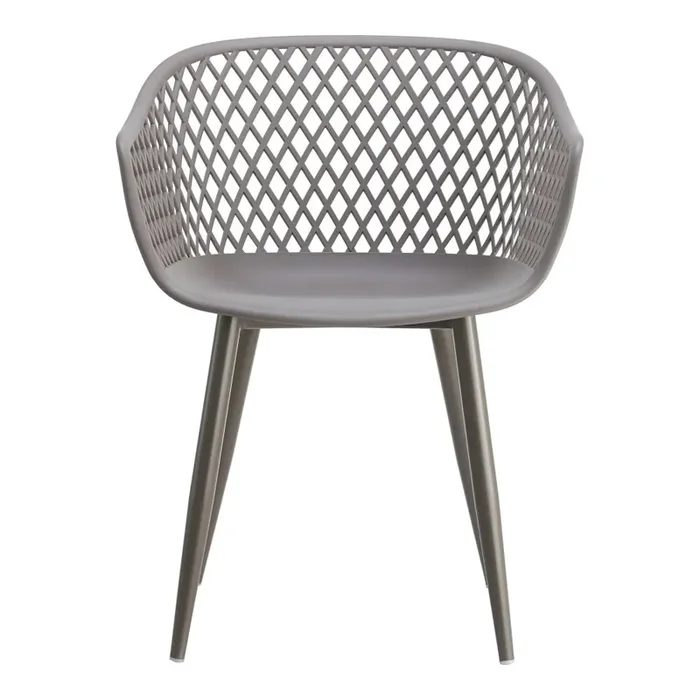 Moes Home – Piazza Outdoor Chair in Grey (Set of 2) – QX-1001-15