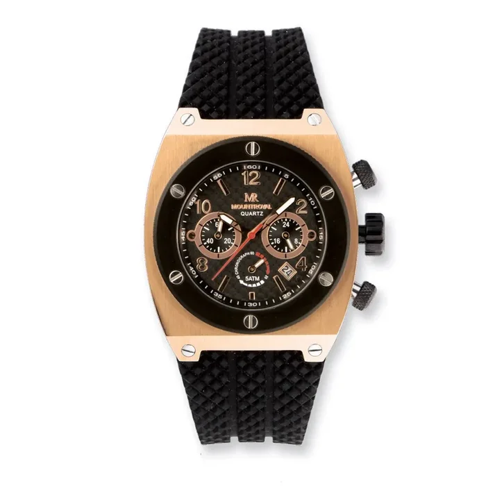 Mountroyal Chrono Rose Gold-plated 43x47mm Watch Men‘s XWA2398