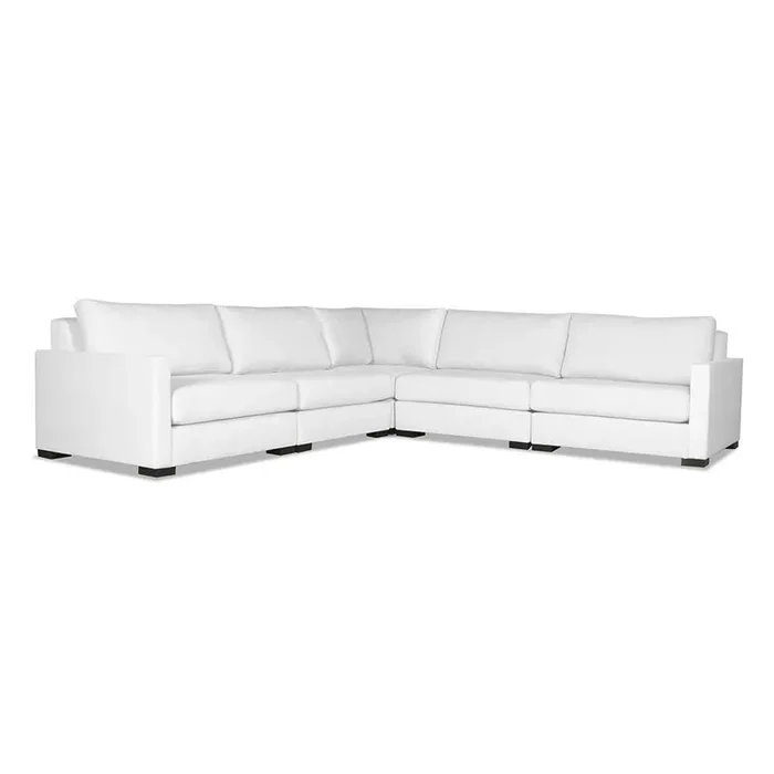 Nativa Interiors – Chester Modular L-Shape Standard Sectional 121in Off White – SEC-CHST-CL-AR6-5PC-PF-WHITE