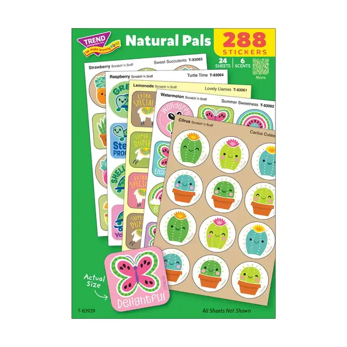 Natural Pals Scratch ‘n Sniff Stinky Stickers® Variety Pack