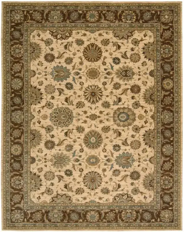Nourison – Living Treasures LI05 Beige 83in x 113in Rug – LI05-99446676948_CLOSEOUT