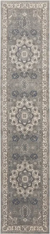 Nourison – Quarry 22in x 76in Persian Area Rug – QUA07-99446747037