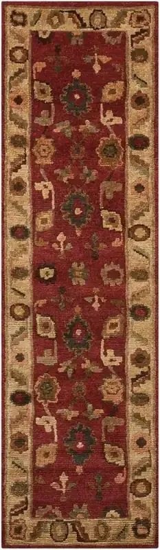 Nourison – Tahoe TA08 Red 23in x 8 Hallway Rug – TA08-99446336941