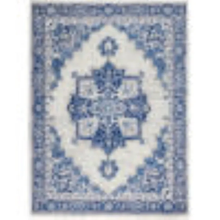 Nourison – Whimsicle Area Rug – 5 x 7 Ivory Blue – WHS03-99446831286