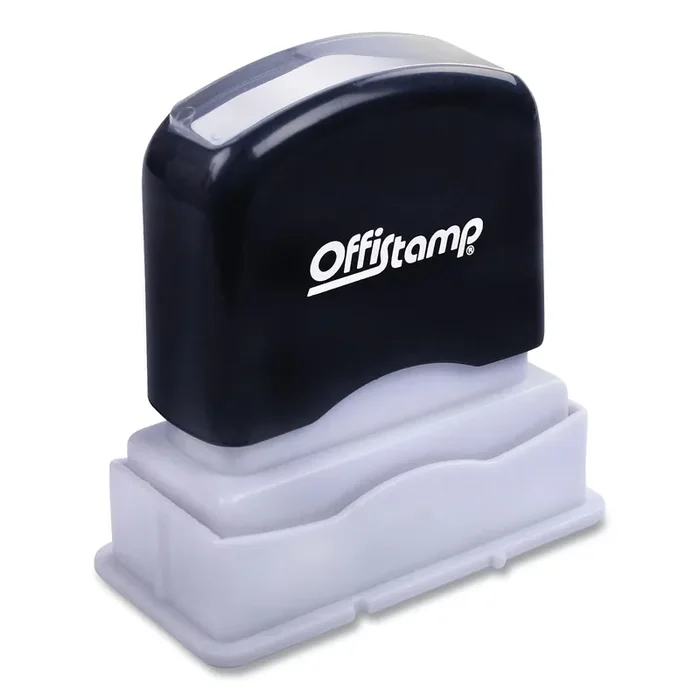 Offistamp® Pre-Inked Message Stamp, Confidential, 1.63″ X 0.38″, Red Ink