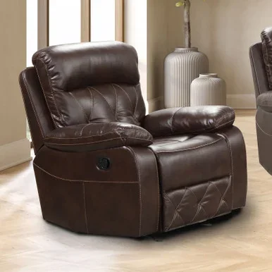 OSIAS Glider Recliner, Brown / NX6004BR-CH