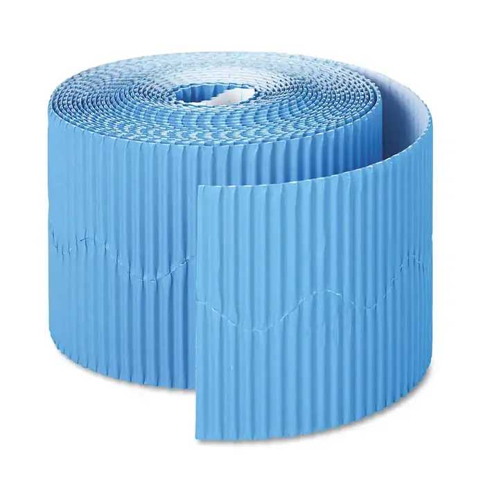Pacon® Bordette Decorative Border, 2.25″ x 50 ft, Brite Blue