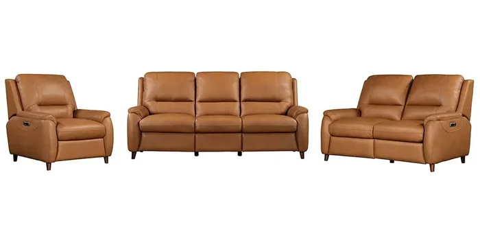 Parker House – Austin – Caramel Cream Power Reclining Sofa, Loveseat and Recliner – MAUS-321PH-CMCR