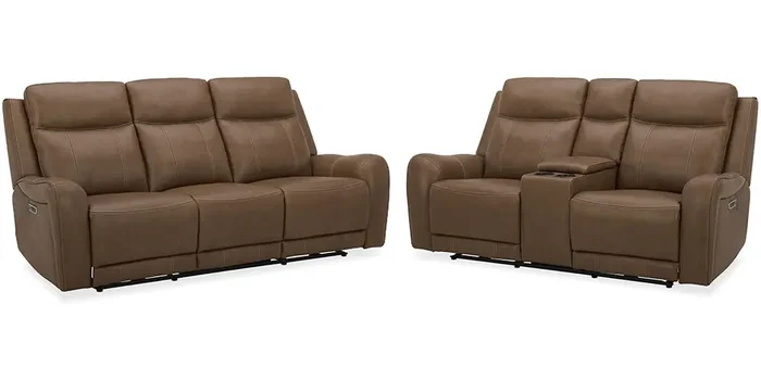 Parker House – Haywood – Butternut Power Reclining Sofa and Loveseat – MHAY-32PH-BTNT