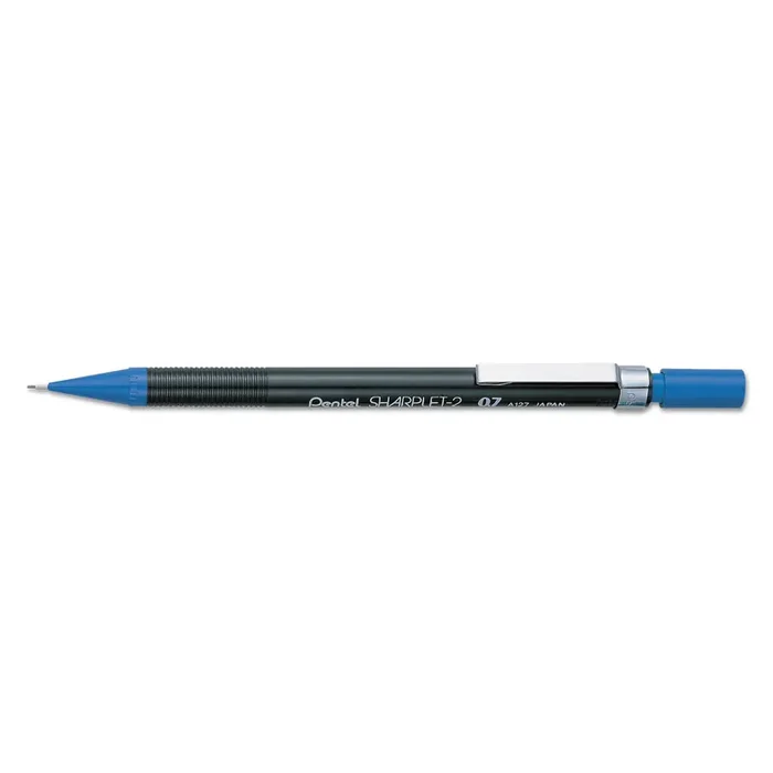Pentel® Sharplet-2 Mechanical Pencil, 0.7 mm, HB ( 2), Black Lead, Dark Blue Barrel