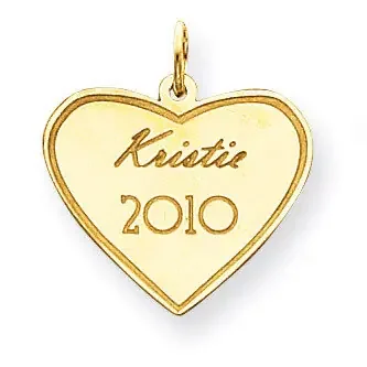 Personalized Graduation Charm 14k Gold XNA369Y
