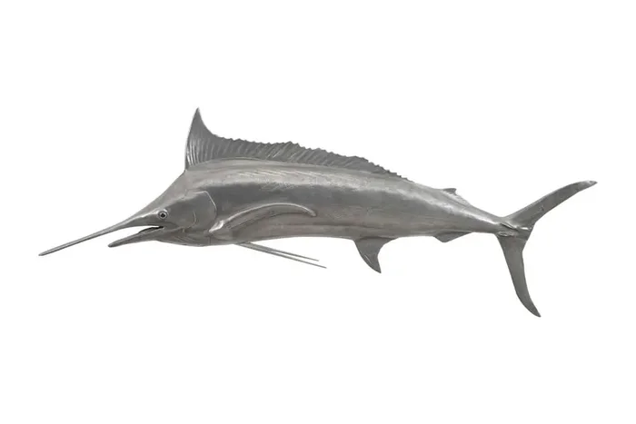 Phillips Collection – Blue Marlin Fish, Aluminum Finish – PH67450