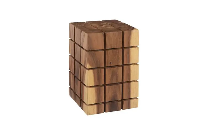 Phillips Collection – Cubed Stool, Natural – TH101986