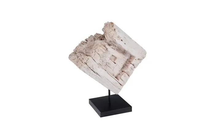 Phillips Collection – Eroded Wood Block on Stand, Assorted – ID102135