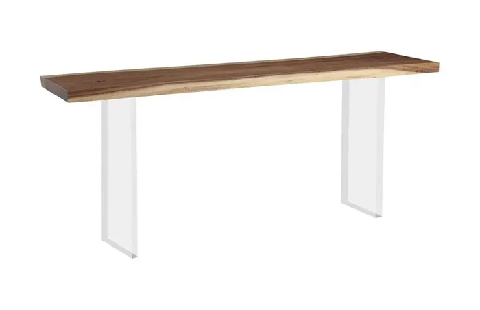 Phillips Collection – Floating Console Table, Acrylic Legs – TH101689