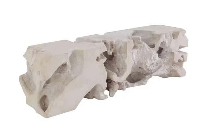 Phillips Collection – Freeform Bench, Roman Stone – PH62423