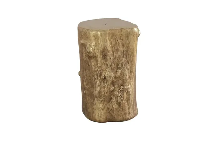 Phillips Collection – Log Stool, Gold Leaf, SM – PH55915