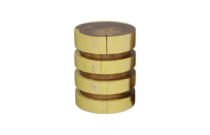 Phillips Collection – Ridge Stool, Natural – TH110603