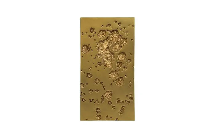 Phillips Collection – Splotch Wall Art, Rectangle, Gold Leaf – PH107320