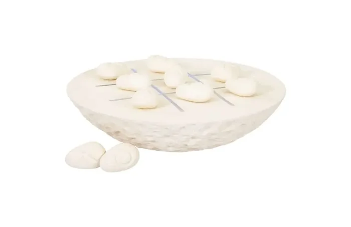 Phillips Collection – Tic-Tac-Toe Stone, Large, Off-White – PH54727