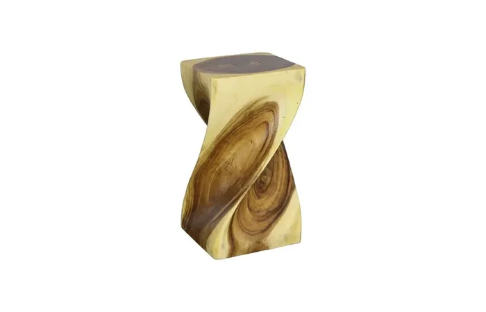 Phillips Collection – Twist Pedestal, Natural – TH110604