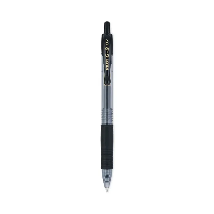 Pilot® G2 Premium Gel Pen Convenience Pack, Retractable, Bold 1 mm, Black Ink, Smoke/Black Barrel, 36/Pack