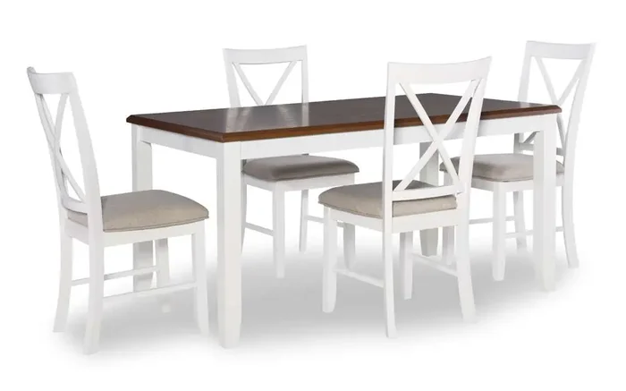 Powell Company – Jane Brown 5 Piece Dining Set – D1253D19B