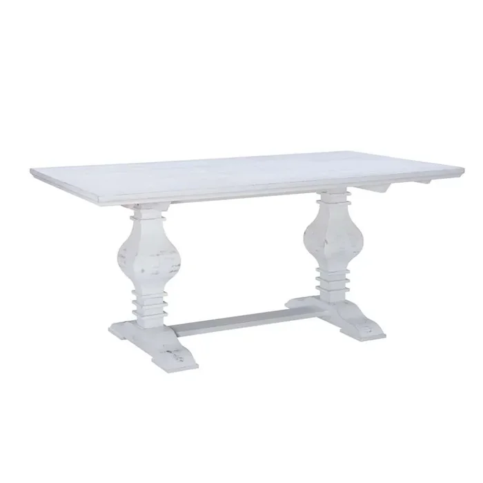 Powell Company – Mcleavy Dining Table White – D1227D19W