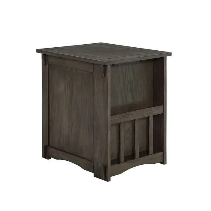Powell Company – Parnell Side Table Grey – D1119A17G