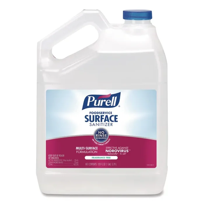 PURELL® Foodservice Surface Sanitizer, Fragrance Free, 1 Gal Bottle