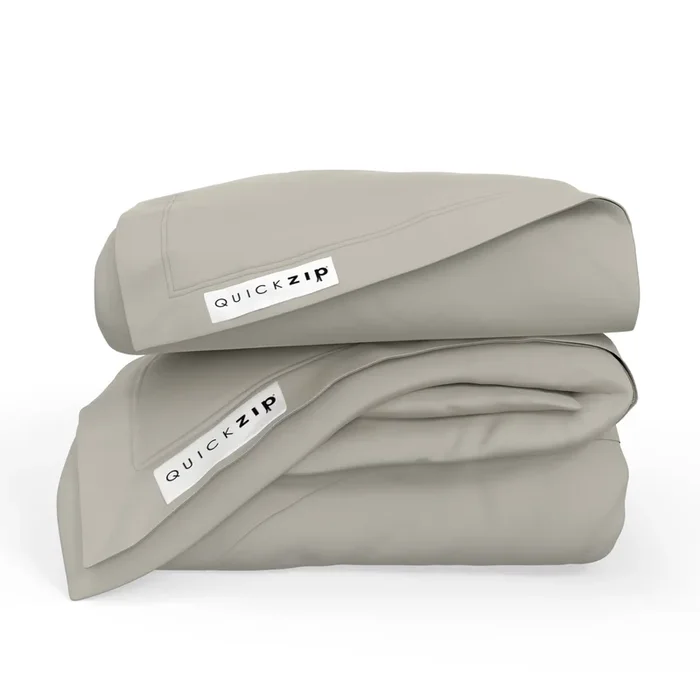 QuickZip Fitted Sheet Plus Spare Bundle – Sateen