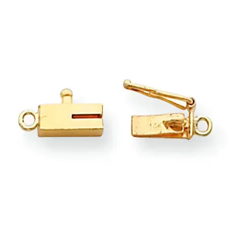 Replacement Tongue for Rectangle Barrel Clasp 14k Yellow Gold YG1823X