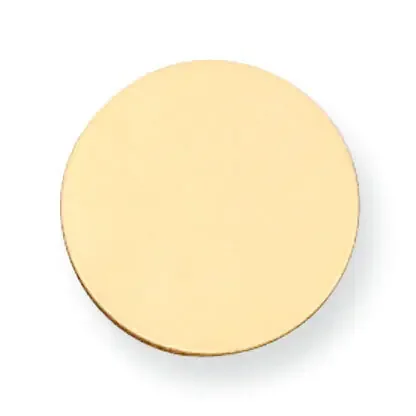 Round Stamping 14k Yellow Gold YG1010