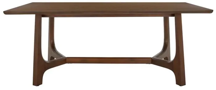 Safavieh – Adelee Wood Rectangle Dining Table Table – Medium Oak – SFV2136C