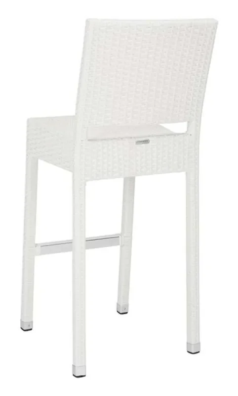 Safavieh – Bethel Stackable Barstool – White – FOX5201C