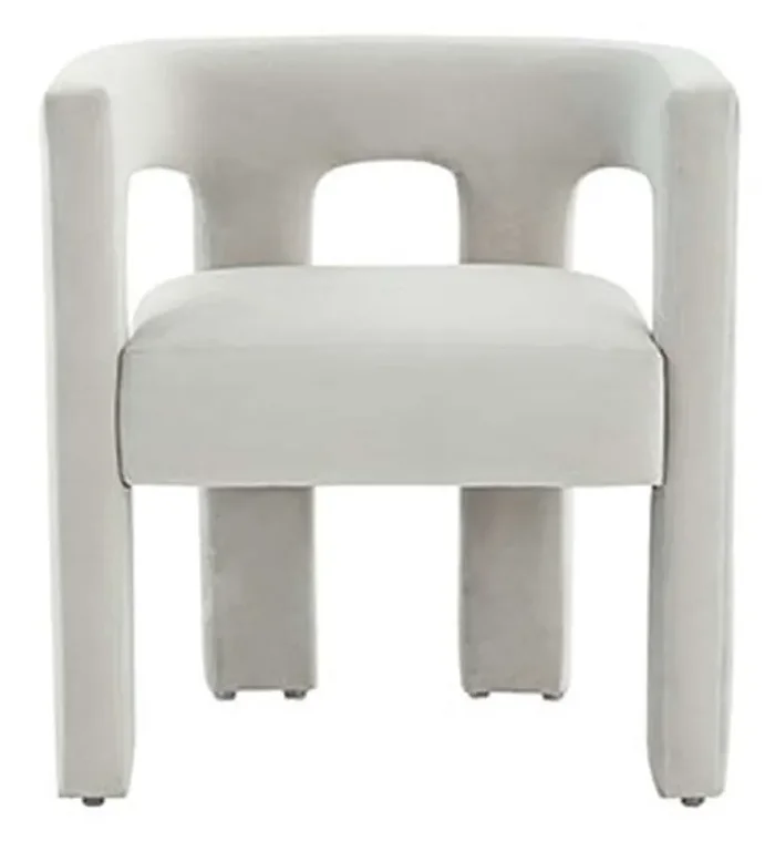 Safavieh – Couture – Deandre Contemporary Chair – Light Grey – SFV4785A