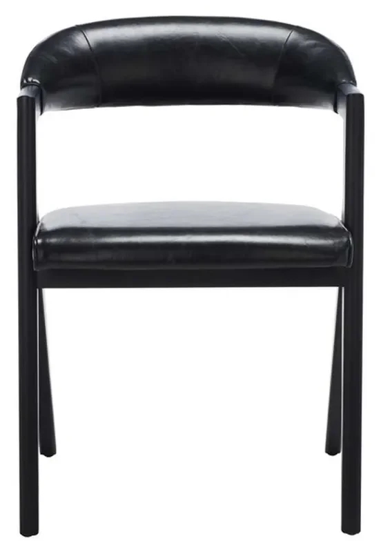 Safavieh – Couture – Sherisse Vegan Dining Chair – Black – SFV5024A