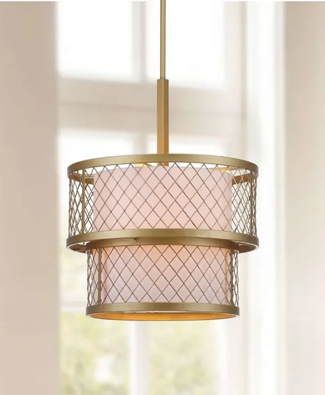 Safavieh – Evie Mesh Pendant Light – Gold – LIT4200A
