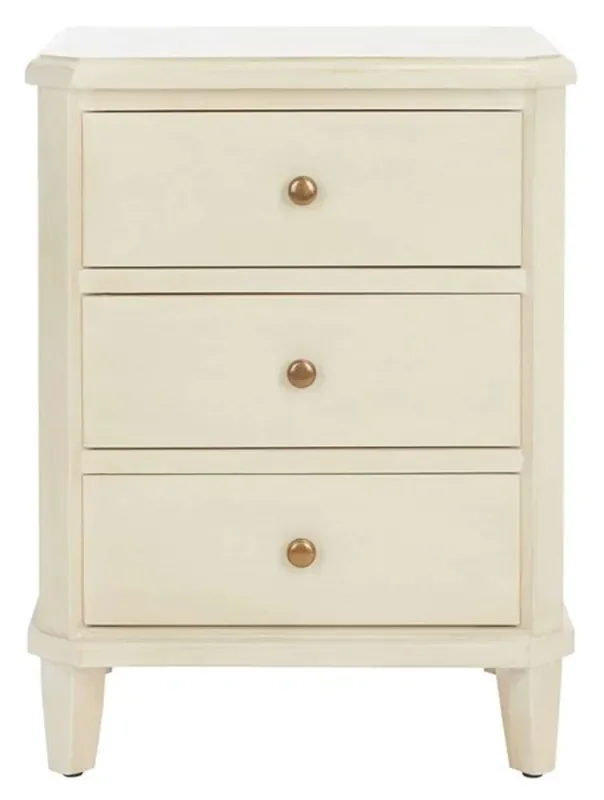 Safavieh – Joe Night Stand W/Storage Drws – Barley – AMH6629D