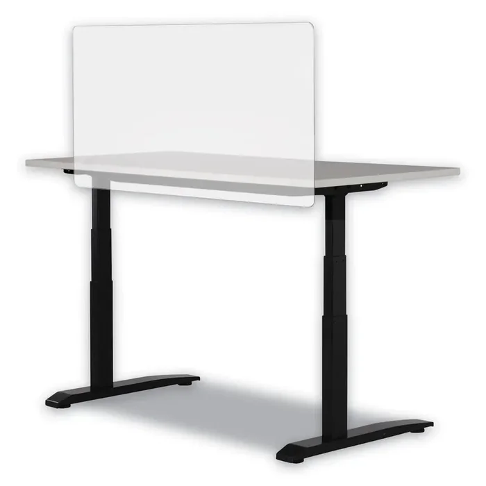Safco® 7516 Series Wellness Panel, 47.5 X 2.5 X 23.5, Acrylic, Frosted