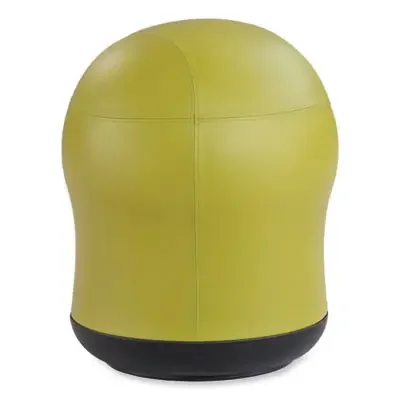 Safco® Zenergy Swivel Ball Chair, Backless, Supports Up to 250 lb, Green Seat Vinyl