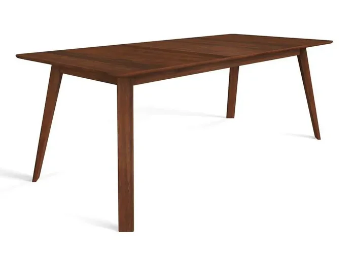 Saloom Furniture – Alton Extension Dining Table 36 x 65.5 x 29 in Walnut – SSWI-3648-1-ALT-Walnut-G