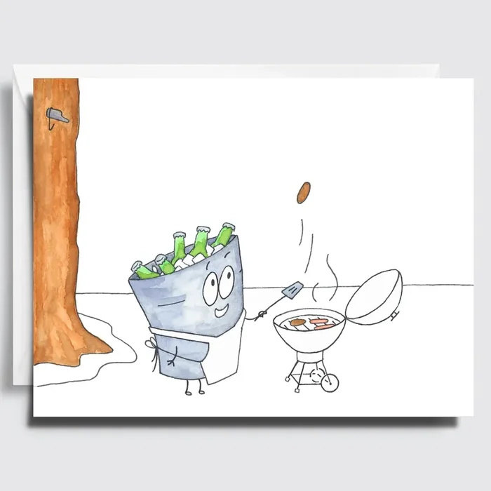 Sappy Bucket® Note Cards – Summer Fun – The Little Pressroom