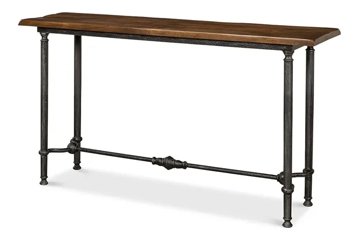 Sarreid Ltd – Layton Lodge Console Table, Natural Finish – 26190