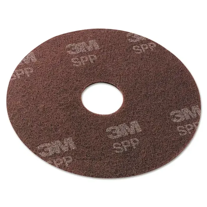 Scotch-Brite™ Surface Preparation Pad, 20″ Diameter, Maroon, 10/carton