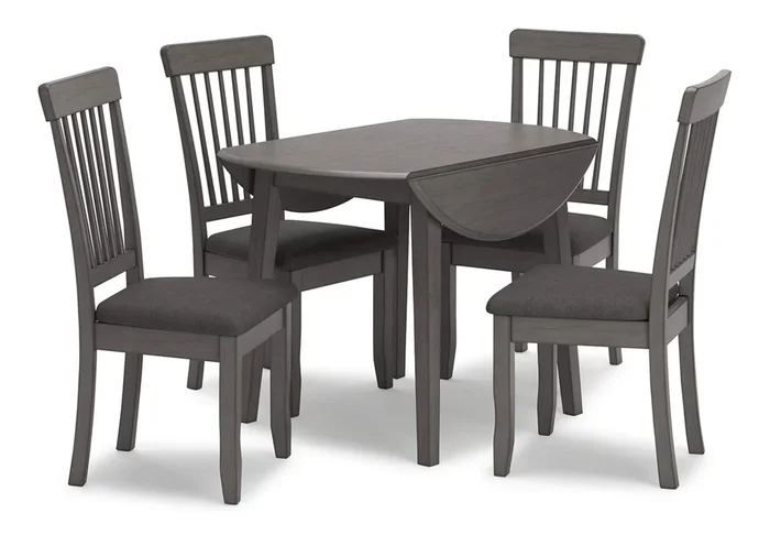 Shullden Extendable Dining Table and 4 Chairs
