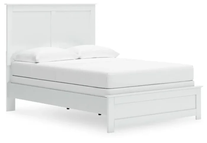 Signature Design by Ashley – Bostwick Shoals Full Panel Bed, White