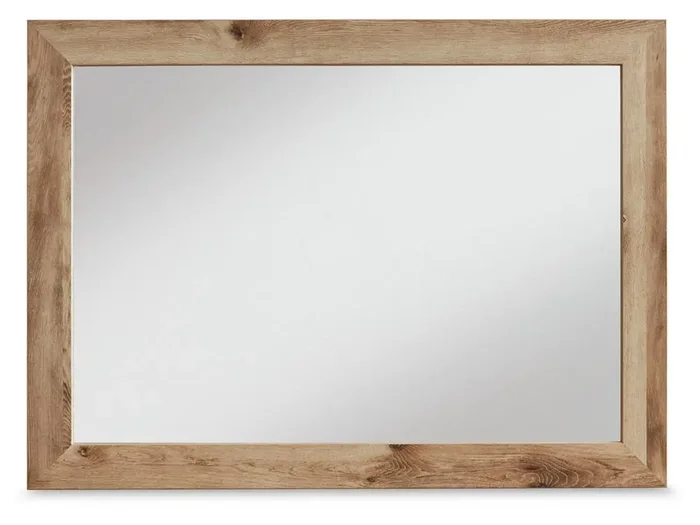 Signature Design by Ashley – Hyanna Bedroom Mirror in Tan – B1050-36