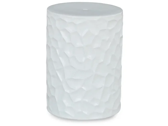 Signature Design by Ashley – Jungrove Stool in White – A3000633